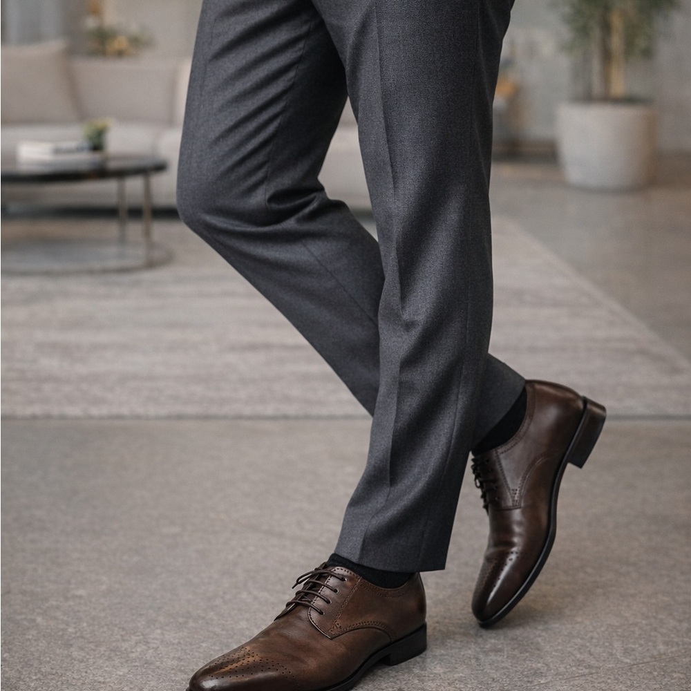 Robert Wayne Rich Brown Men's Derbys